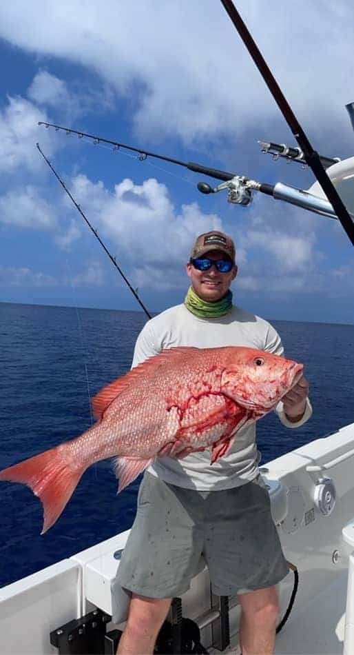 Red Snapper Caught Offshore